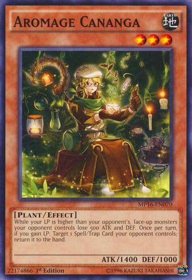 Aromage Cananga 2016 Mega-Tins Mega Pack Yu-Gi-Oh! card