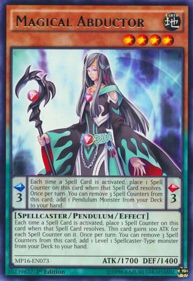Magical Abductor 2016 Mega-Tins Mega Pack Yu-Gi-Oh! card