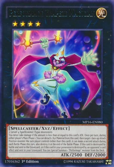 Performage Trapeze Magician 2016 Mega-Tins Mega Pack Yu-Gi-Oh! card