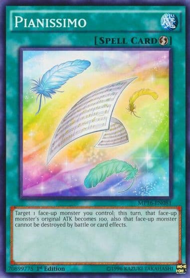 Pianissimo 2016 Mega-Tins Mega Pack Yu-Gi-Oh! card