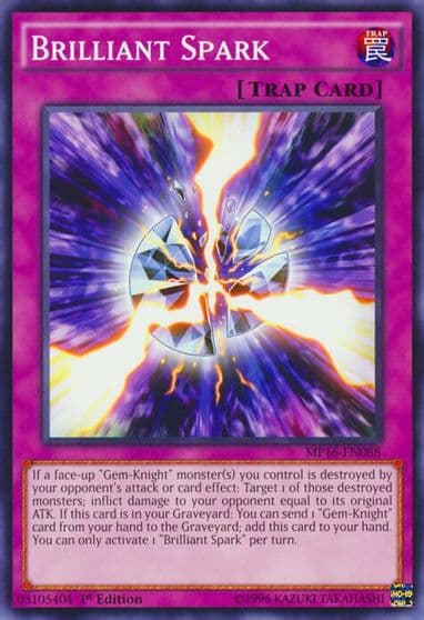 Brilliant Spark 2016 Mega-Tins Mega Pack Yu-Gi-Oh! card