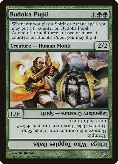 Budoka Pupil Betrayers of Kamigawa Magic card