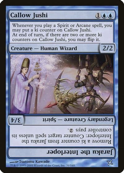 Callow Jushi Betrayers of Kamigawa Magic card