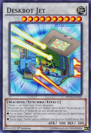 Deskbot Jet 2016 Mega-Tins Mega Pack Yu-Gi-Oh! card