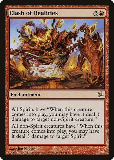 Clash of Realities Betrayers of Kamigawa Magic card
