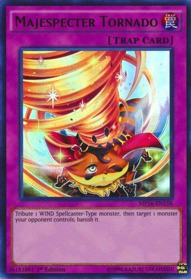 Majespecter Tornado 2016 Mega-Tins Mega Pack Yu-Gi-Oh! card