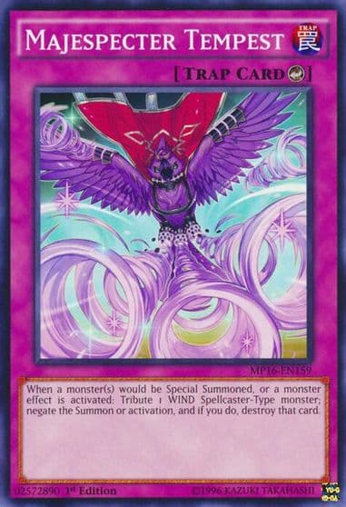 Majespecter Tempest 2016 Mega-Tins Mega Pack Yu-Gi-Oh! card