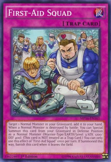 First Aid Squad 2016 Mega-Tins Mega Pack Yu-Gi-Oh! card