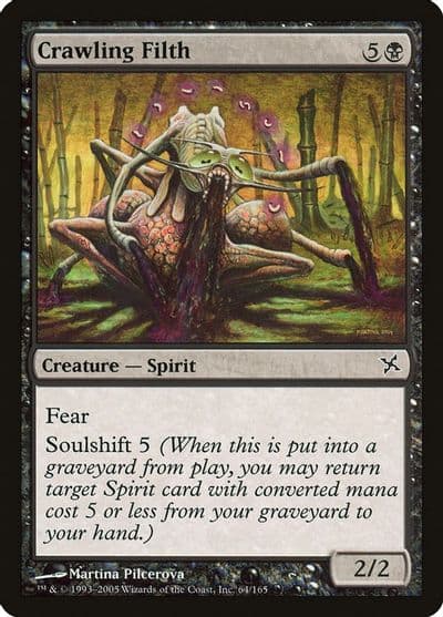 Crawling Filth Betrayers of Kamigawa Magic card