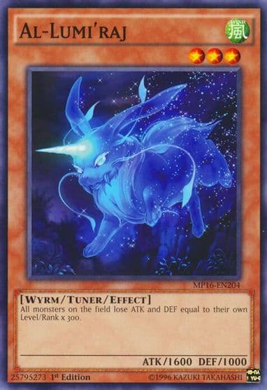 Al Lumiraj 2016 Mega-Tins Mega Pack Yu-Gi-Oh! card