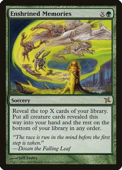 Enshrined Memories Betrayers of Kamigawa Magic card