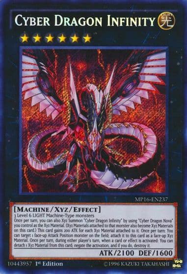 Cyber Dragon Infinity 2016 Mega-Tins Mega Pack Yu-Gi-Oh! card