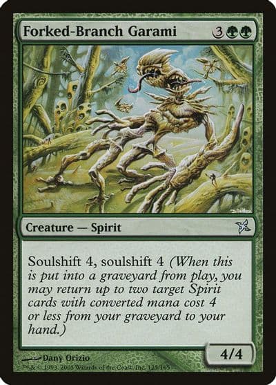 Forked Branch Garami Betrayers of Kamigawa Magic card