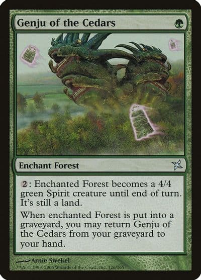 Genju of the Cedars Betrayers of Kamigawa Magic card