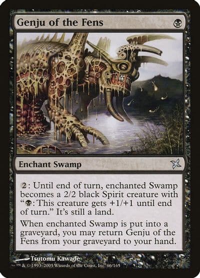 Genju of the Fens Betrayers of Kamigawa Magic card