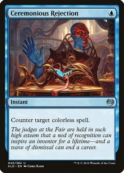Ceremonious Rejection Kaladesh Magic card