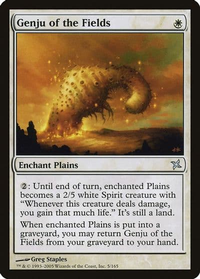 Genju of the Fields Betrayers of Kamigawa Magic card