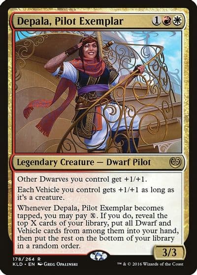Depala Pilot Exemplar Kaladesh Magic card