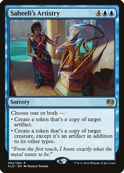 Saheelis Artistry Kaladesh Magic card