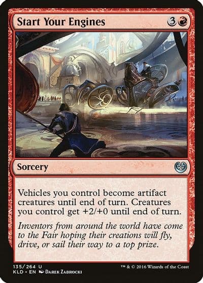 Start Your Engines Kaladesh Magic card
