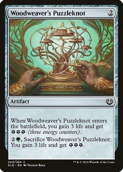 Woodweavers Puzzleknot Kaladesh Magic card