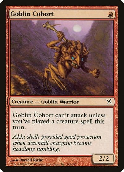 Goblin Cohort Betrayers of Kamigawa Magic card
