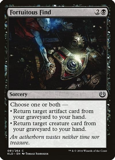 Fortuitous Find Kaladesh Magic card
