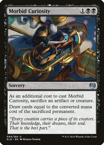 Morbid Curiosity Kaladesh Magic card