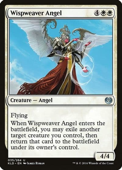 Wispweaver Angel Kaladesh Magic card