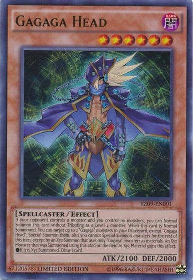 Gagaga Head Yu-Gi-Oh! ZEXAL Manga Promotional Cards Yu-Gi-Oh! card