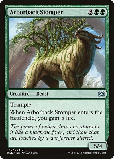 Arborback Stomper Kaladesh Magic card