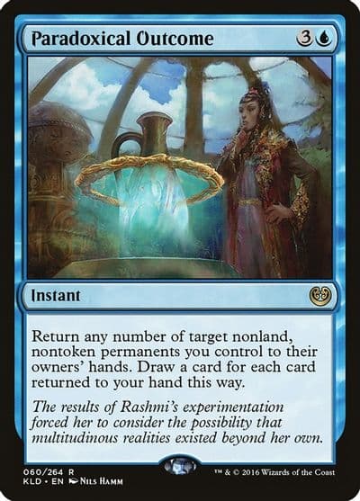 Paradoxical Outcome Kaladesh Magic card