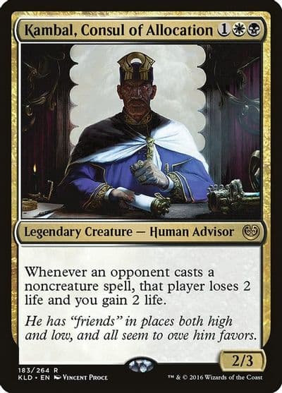 Kambal Consul of Allocation Kaladesh Magic card