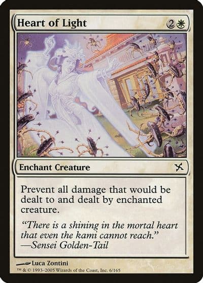 Heart of Light Betrayers of Kamigawa Magic card