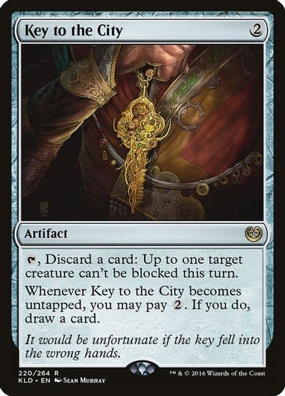 Key to the City Kaladesh Magic card