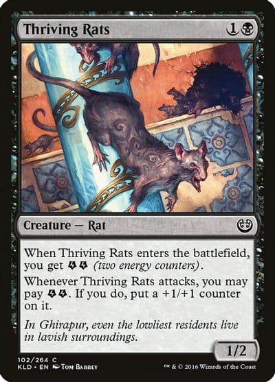 Thriving Rats Kaladesh Magic card