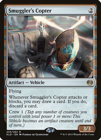Smugglers Copter Kaladesh Magic card