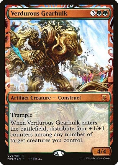 Verdurous Gearhulk Masterpiece Series: Kaladesh Inventions Magic card