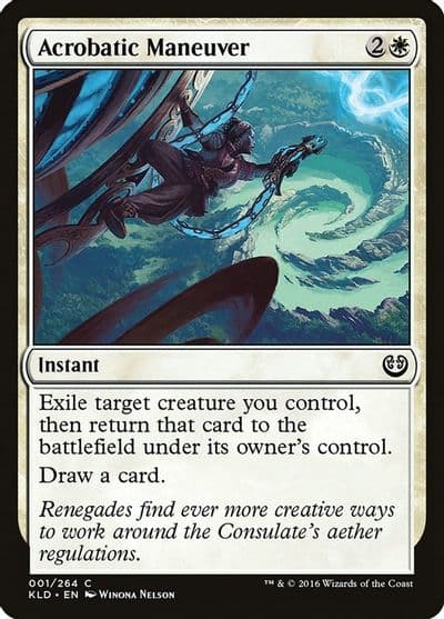 Acrobatic Maneuver Kaladesh Magic card