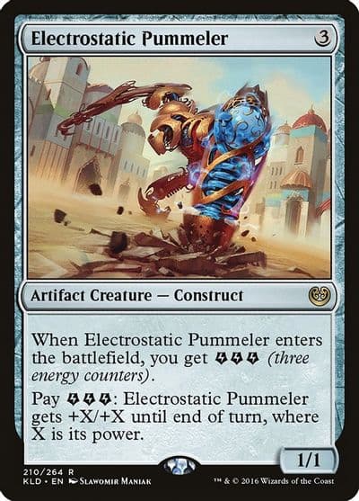 Electrostatic Pummeler Kaladesh Magic card