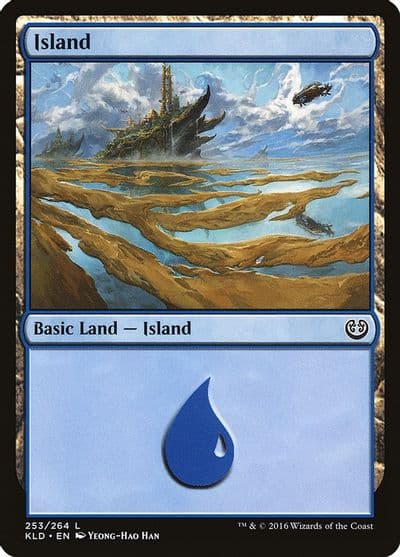 Island 253 Kaladesh Magic card