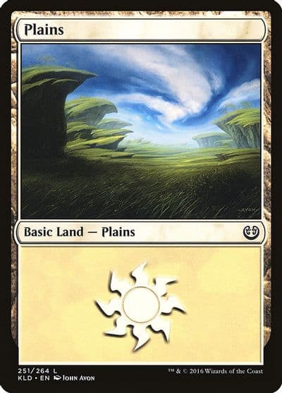 Plains 251 Kaladesh Magic card