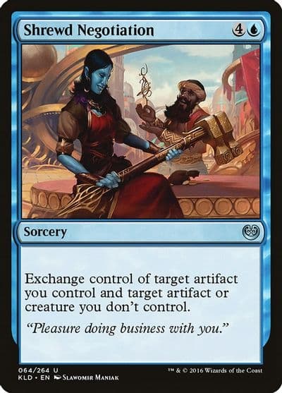Shrewd Negotiation Kaladesh Magic card