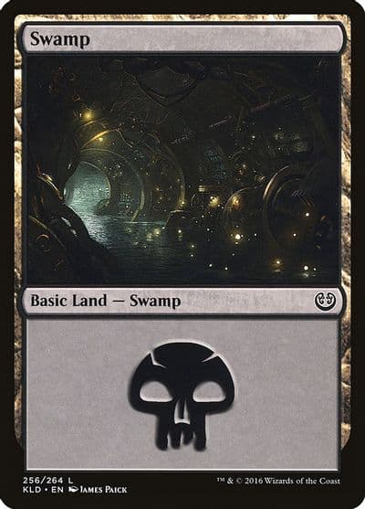 Swamp 256 Kaladesh Magic card
