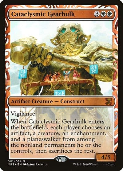 Cataclysmic Gearhulk Masterpiece Series: Kaladesh Inventions Magic card