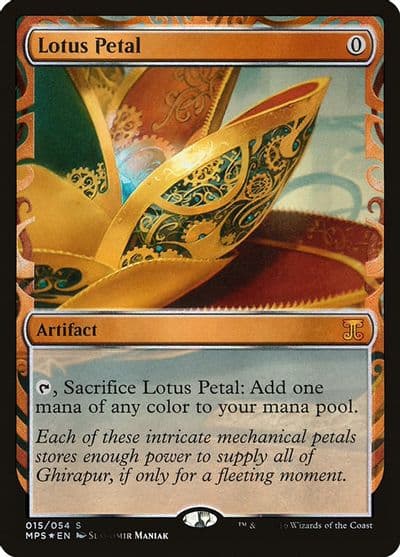 Lotus Petal Masterpiece Series: Kaladesh Inventions Magic card