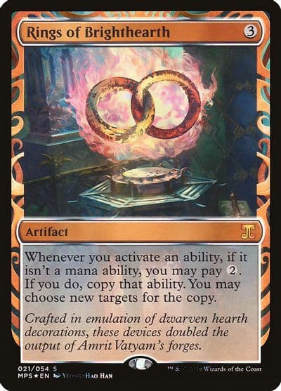 Rings of Brighthearth Masterpiece Series: Kaladesh Inventions Magic card