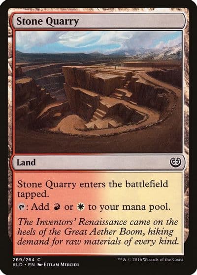 Stone Quarry Kaladesh Magic card