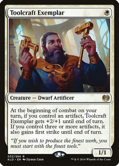 Toolcraft Exemplar Kaladesh Magic card
