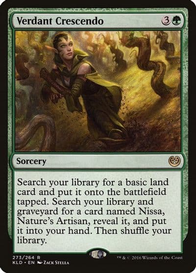 Verdant Crescendo Kaladesh Magic card